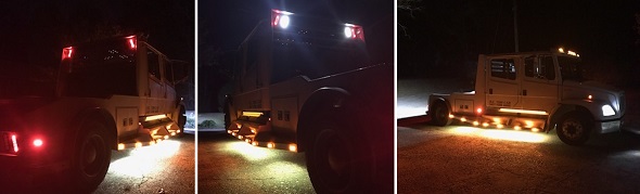 LED Lights on Truck in Columbia, MS